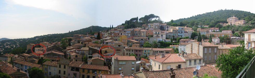 panorama over landsbyen